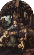 Virgin of the Rocks Leonardo Da Vinci